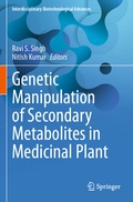 Cover: Genetic Manipulation of Secondary Metabolites in Medicinal Plant - Springer