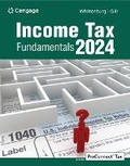 Cover: Income Tax Fundamentals 2024, Loose-Leaf Version - Cengage Learning