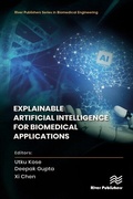 Cover: Explainable Artificial Intelligence for Biomedical Applications - Taylor & Francis