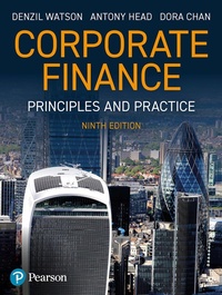 Abbildung von: Corporate Finance: Principles and Practice - Pearson
