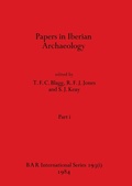 Cover: Papers in Iberian Archaeology, Part i - British Archaeological Reports Oxford Ltd