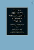 Cover: The EU Directive on Adequate Minimum Wages - Hart Publishing