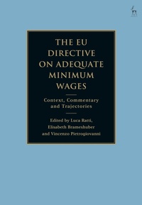 Enlarge image Cover: The EU Directive on Adequate Minimum Wages - Hart Publishing