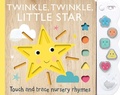 Cover: Touch and Trace Nursery Rhymes: Twinkle, Twinkle Little Star with 5-Buttton Light and Sound - Silver Dolphin Books