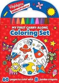 Enlarge image Cover: Highlights: My First Hidden Pictures Carry-Along Coloring Set - Silver Dolphin Books