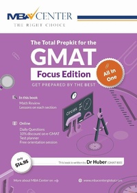 Enlarge image Cover: The Total Prepkit for the GMAT Focus Edition - Dr. Huber