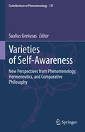 Cover: Varieties of Self-Awareness - Springer