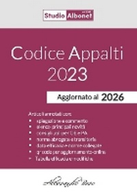 Enlarge image Cover: Codice Appalti 2023 - Albonet Di Boso Alessandro