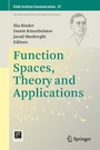 Cover: Function Spaces, Theory and Applications - Springer
