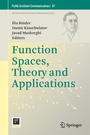 Cover: Function Spaces, Theory and Applications - Springer