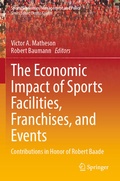 Cover: The Economic Impact of Sports Facilities, Franchises, and Events - Springer