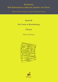 Abbildung von: Sumerisch: Eine Einführung in Sprache, Schrift und Texte. - PeWe-Verlag