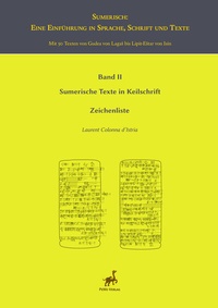 Abbildung von: Sumerisch: Eine Einführung in Sprache, Schrift und Texte. - PeWe-Verlag