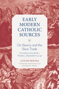 Cover: On Slavery and the Slave Trade - The Catholic University of America Press