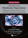 Cover: Handbook of Membrane Separations - Taylor & Francis