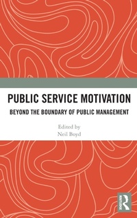 Enlarge image Cover: Public Service Motivation - Routledge