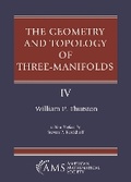 Cover: The Geometry and Topology of Three-Manifolds - American Mathematical Society
