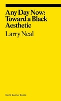 Cover: Any Day Now: Toward a Black Aesthetic - David Zwirner