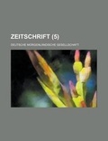 Cover: Zeitschrift (5) - Rarebooksclub.com