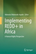 Cover: Implementing REDD+ in Africa - Springer
