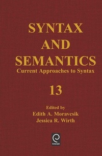 Enlarge image Cover: Current Approaches to Syntax - Elsevier