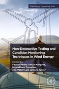 Cover: Non-Destructive Testing and Condition Monitoring Techniques in Wind Energy - Academic Press