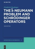 Bild: The d-bar Neumann Problem and Schrödinger Operators - De Gruyter