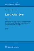 Cover: Les droits r&eacute;els - St&auml;mpfli Verlag AG
