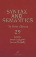 Cover: The Limits of Syntax - Elsevier