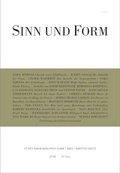 Cover: SINN UND FORM 3/2023 - SINN und FORM