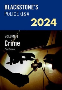 Abbildung von: Blackstone's Police Q&A's 2024 Volume 1: Crime - Oxford University Press