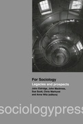 Cover: For Sociology - Taylor & Francis
