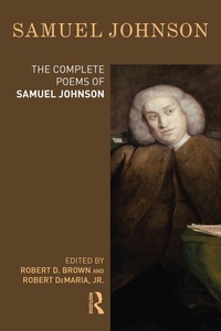 Enlarge image Cover: The Complete Poems of Samuel Johnson - Taylor & Francis