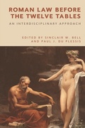 Cover: Roman Law before the Twelve Tables - Edinburgh University Press
