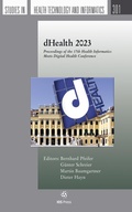 Cover: dHealth 2023 - IOS Press,US