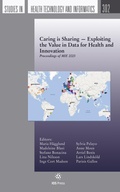 Cover: Caring is Sharing - Exploiting the Value in Data for Health and Innovation - IOS Press,US