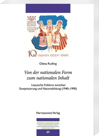 Abbildung von: Von der nationalen Form zum nationalen Inhalt - Harrassowitz Verlag