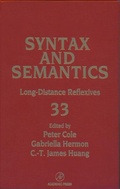 Cover: Long Distance Reflexives - Elsevier