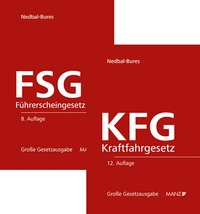 Abbildung von: PAKET: Kraftfahrgesetz 12. Aufl + Führerscheingesetz 8. Aufl - Manz