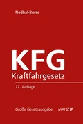 Cover: Kraftfahrgesetz - KFG - Manz