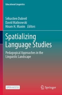 Enlarge image Cover: Spatializing Language Studies - Springer