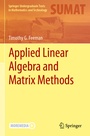 Cover: Applied Linear Algebra and Matrix Methods - Springer