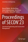 Cover: Proceedings of SECON'23 - Springer