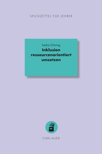 Abbildung von: Inklusion ressourcenorientiert umsetzen - Carl-Auer Verlag