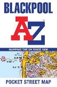 Abbildung von: Blackpool A-Z Pocket Street Map - HarperCollins