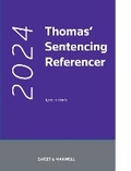 Cover: Thomas' Sentencing Referencer - Sweet & Maxwell