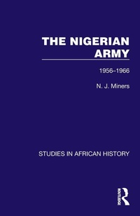 Abbildung von: The Nigerian Army - Routledge