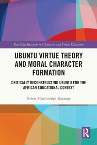 Bild: Ubuntu Virtue Theory and Moral Character Formation - Routledge
