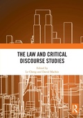 Cover: The Law and Critical Discourse Studies - Routledge