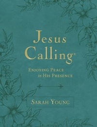 Enlarge image Cover: Jesus Calling, Large Text Teal Leathersoft, with Full Scriptures - Thomas Nelson Publishers